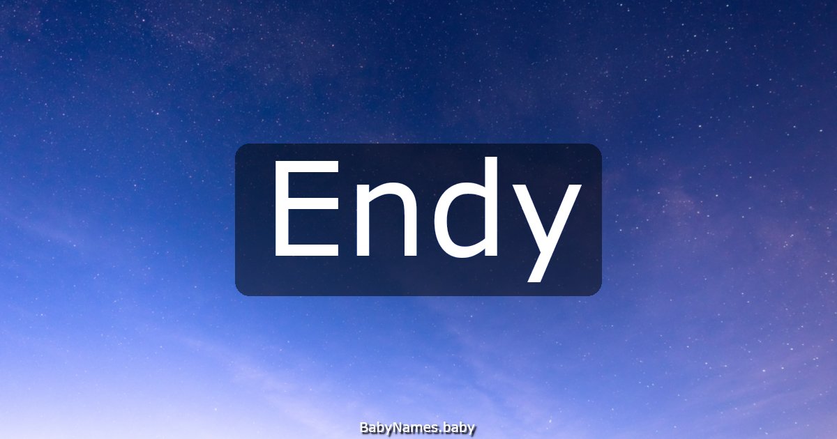 Endy