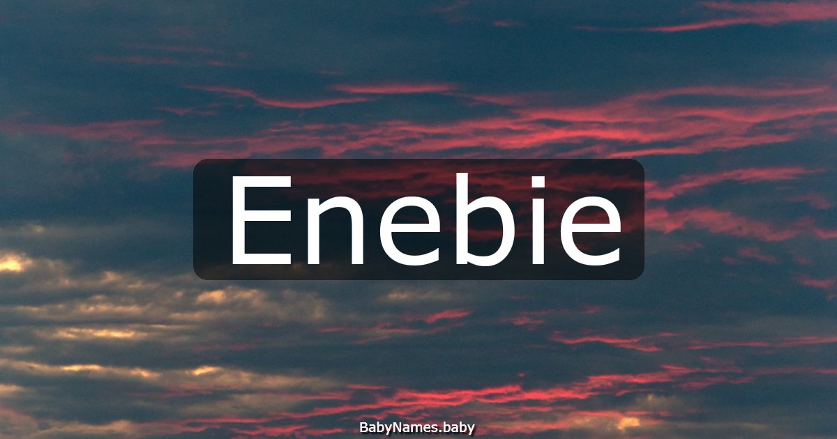 Enebie