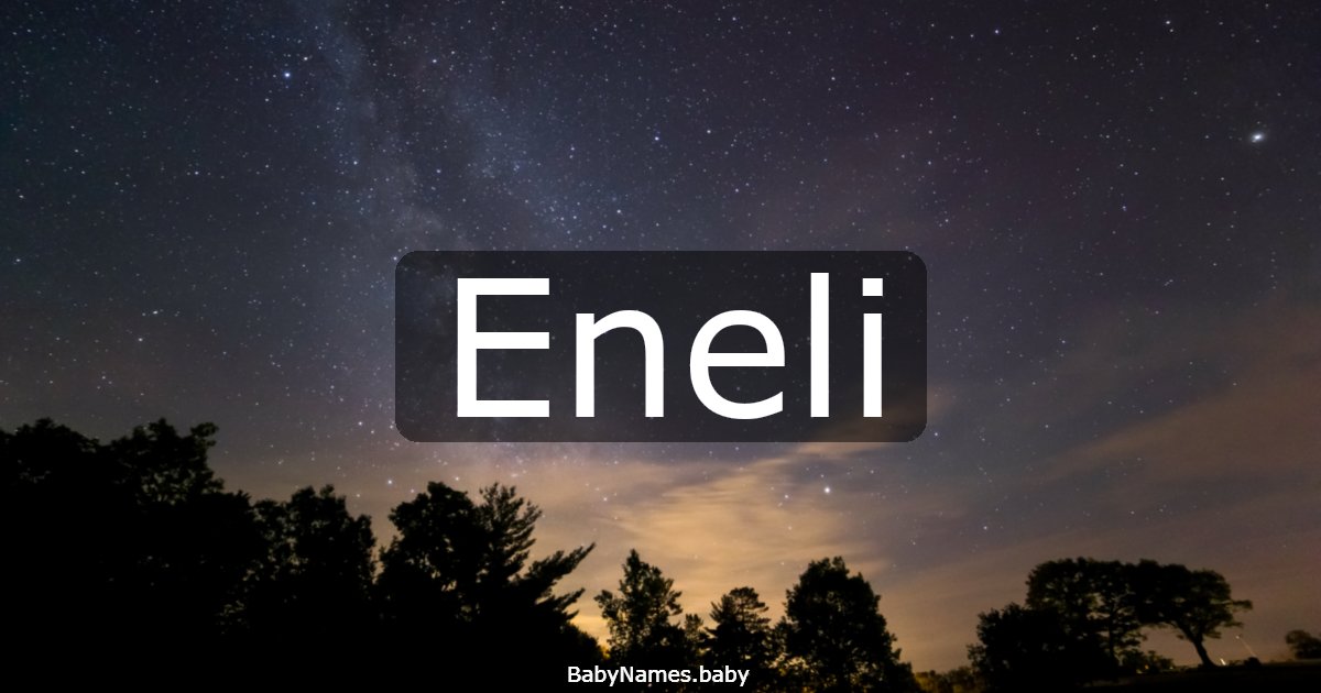 Eneli