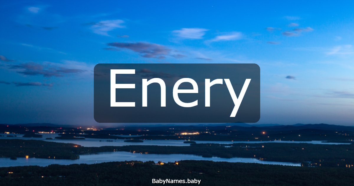 Enery