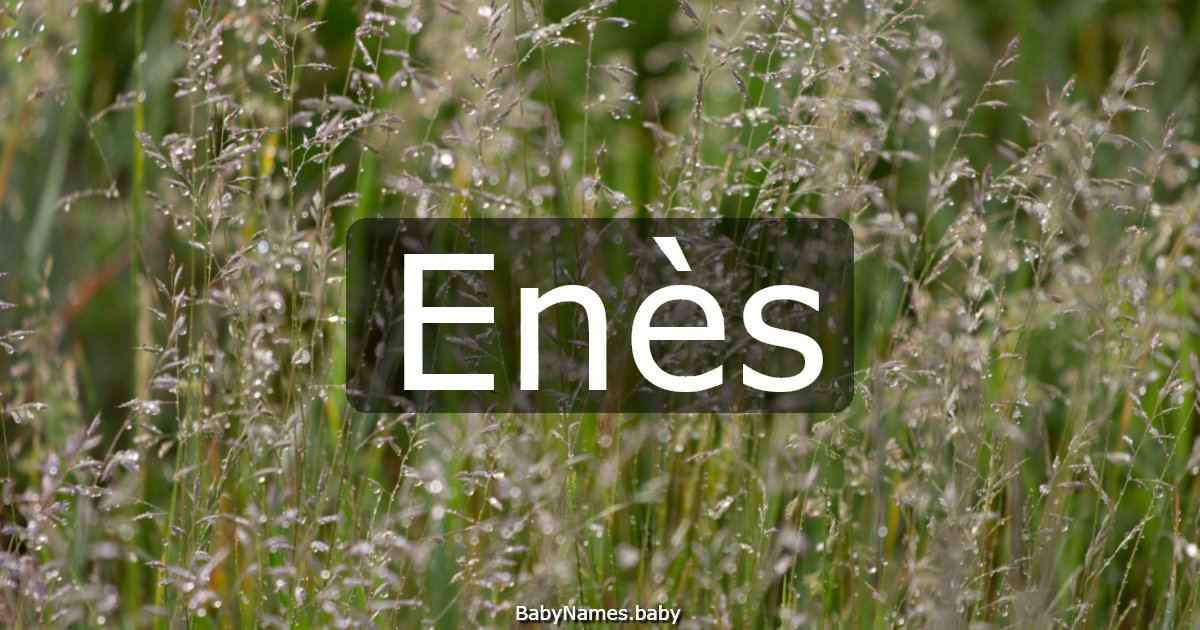 Enès