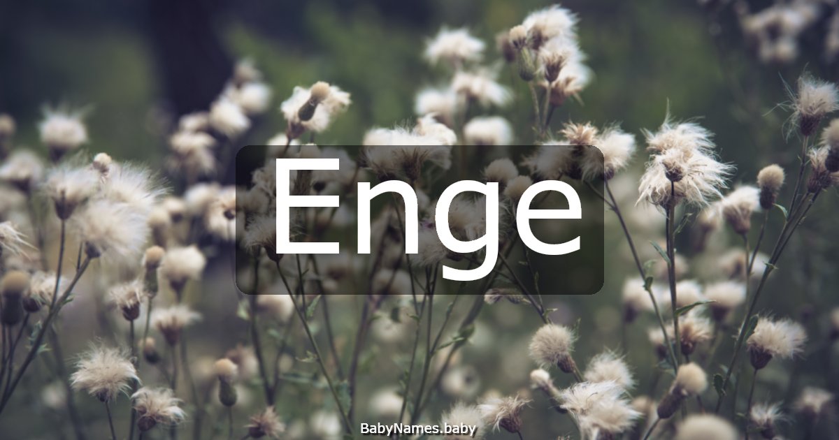 Enge