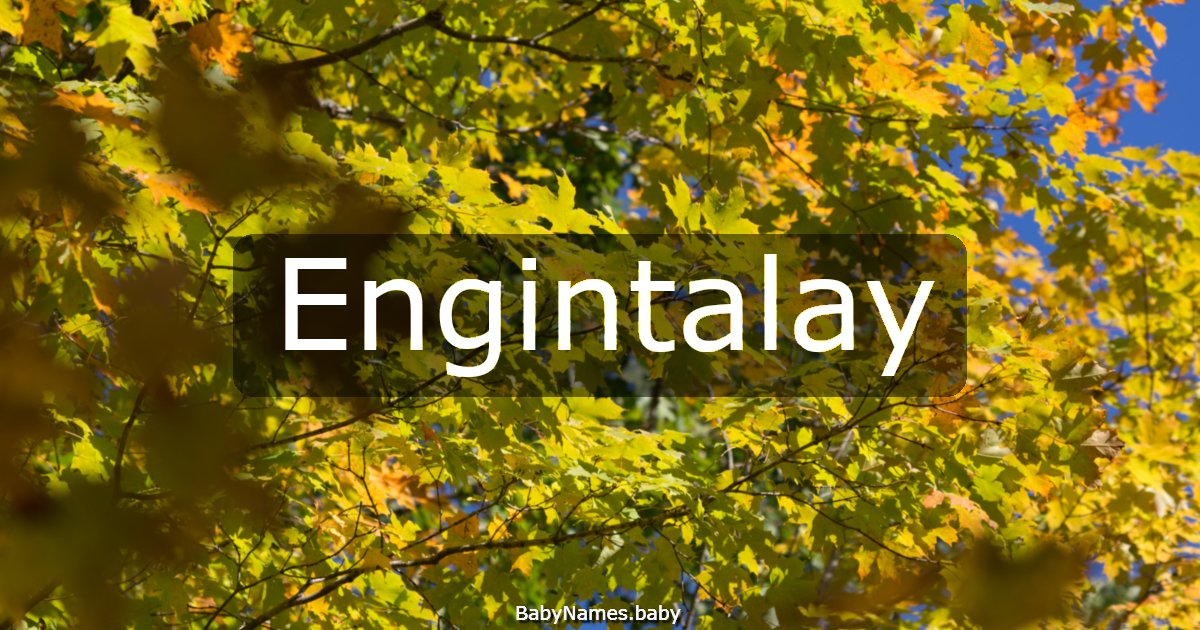 Engintalay