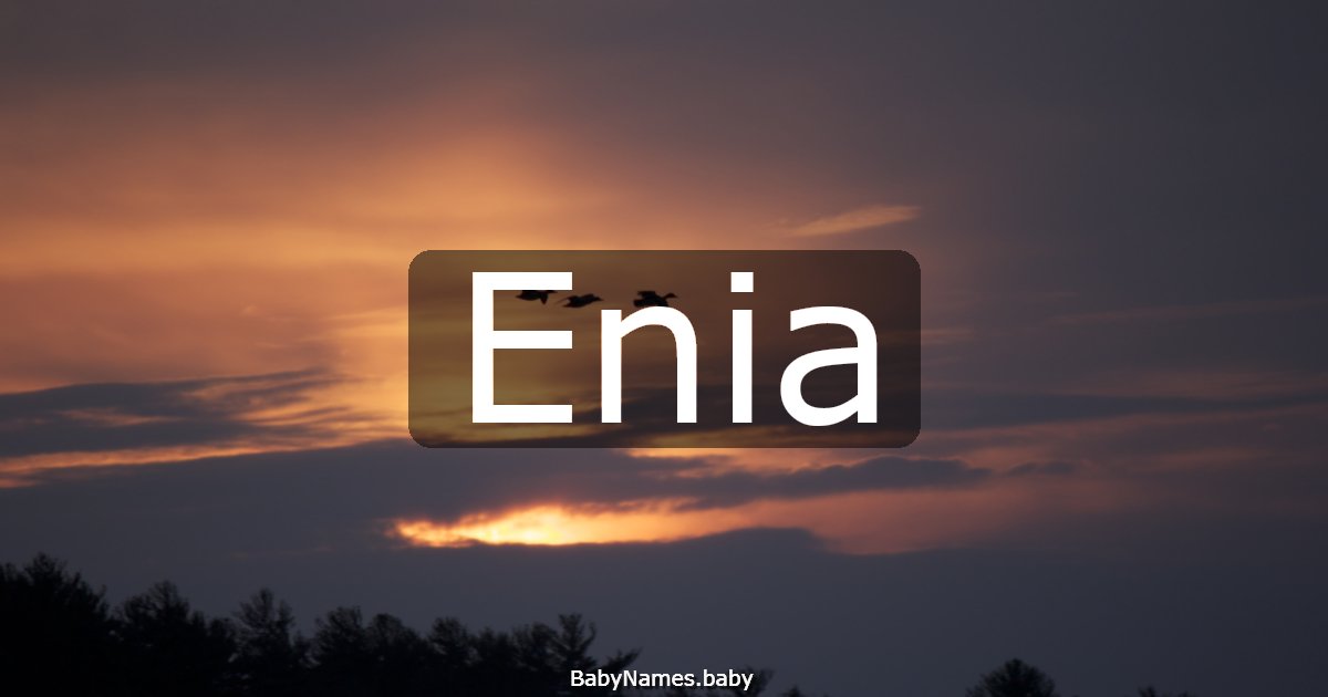 Enia