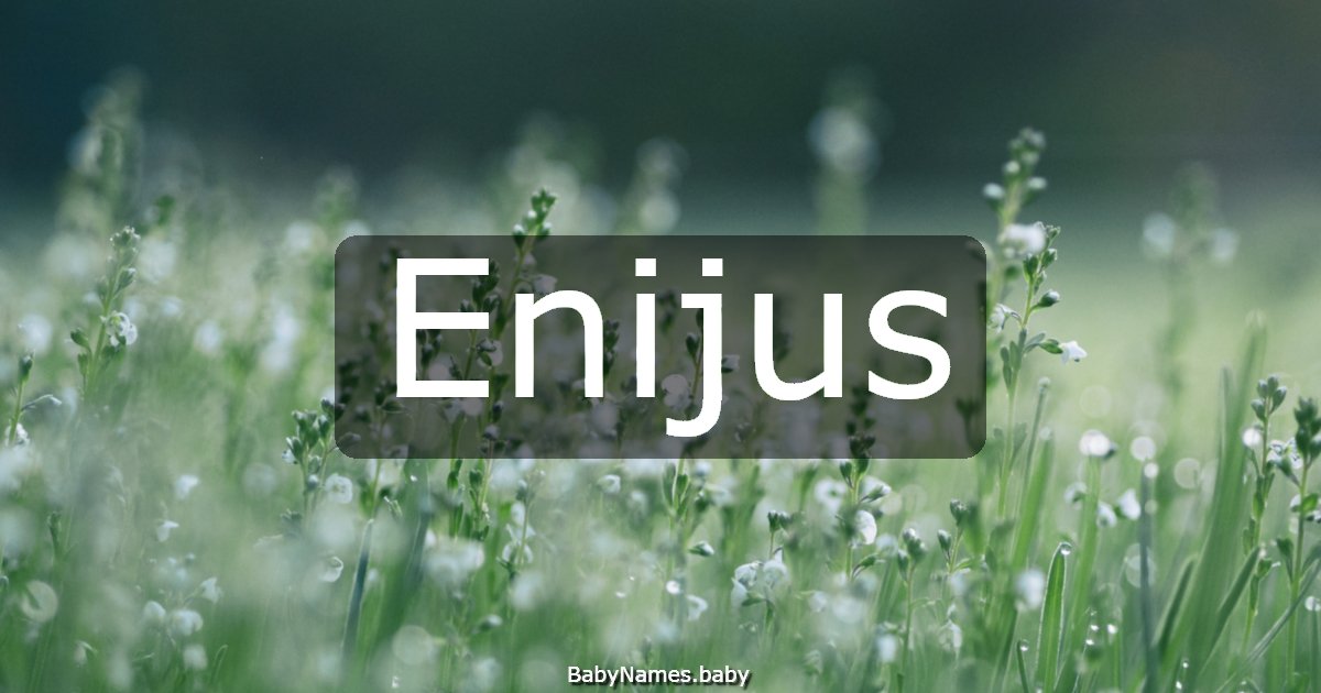 Enijus