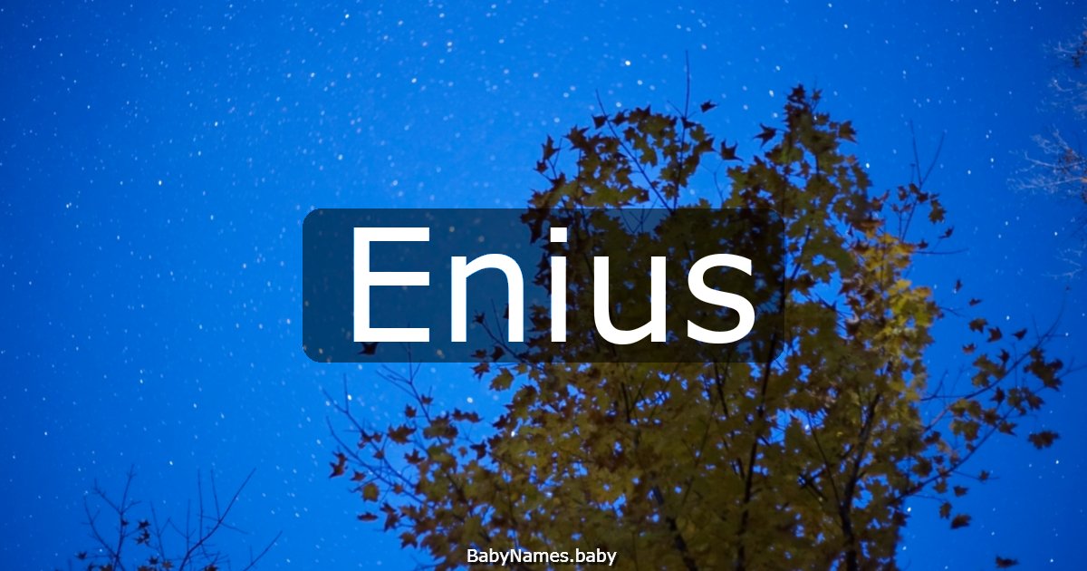 Enius