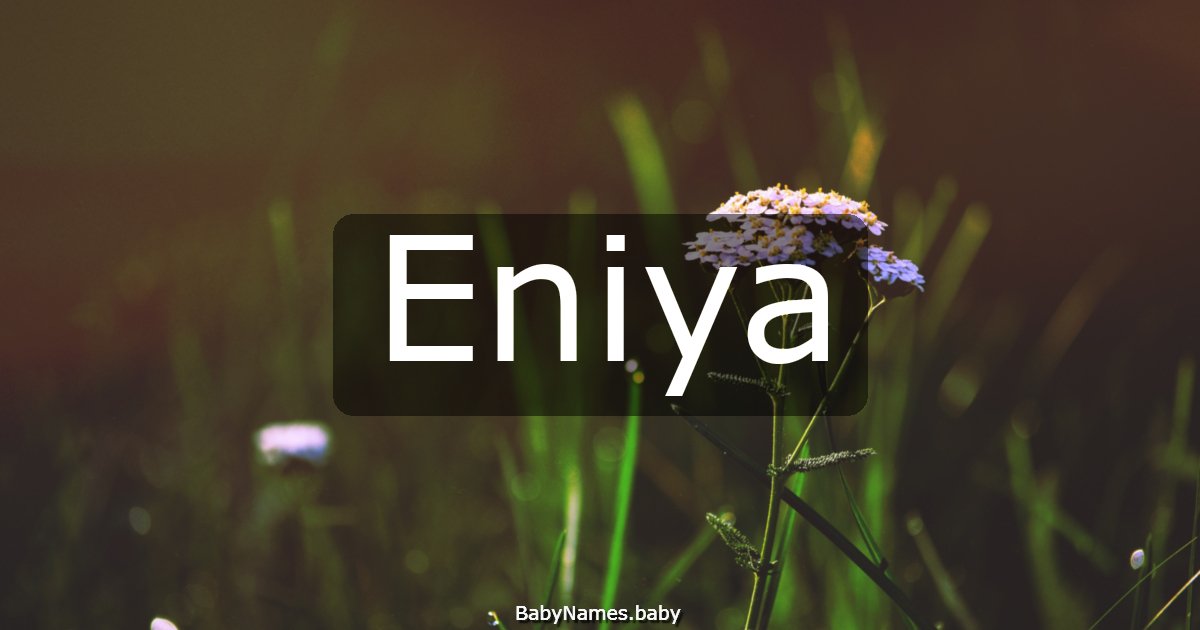 Eniya
