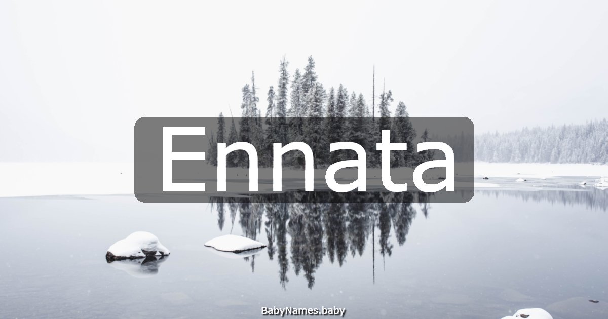Ennata