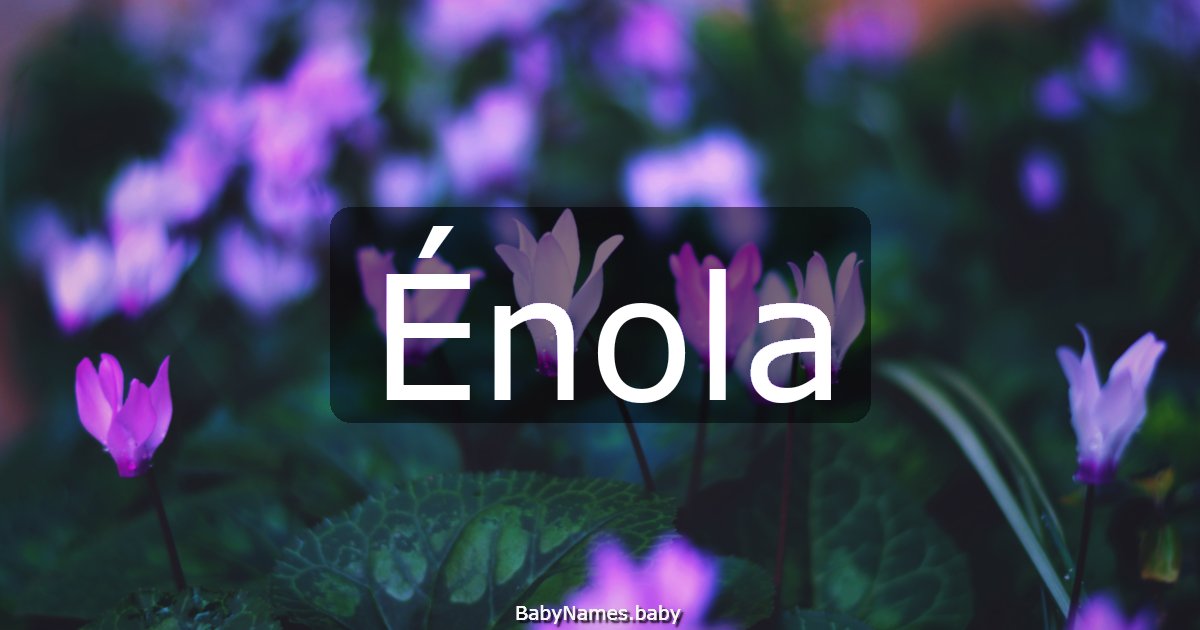 Énola