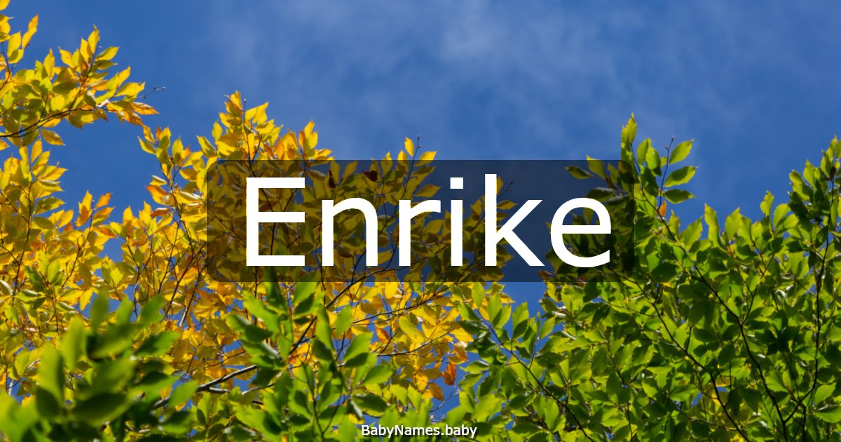 Enrike