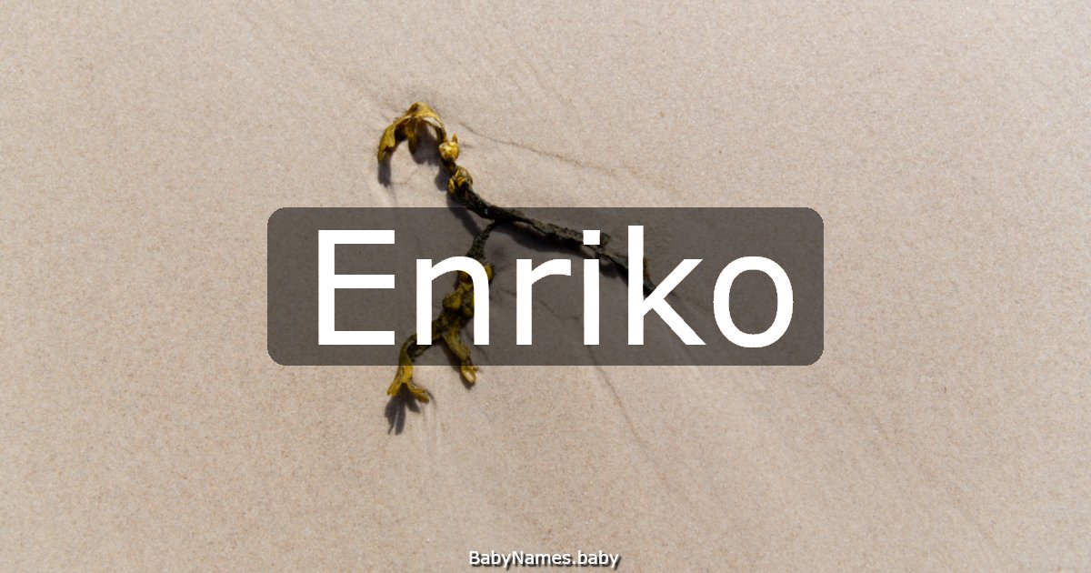 Enriko