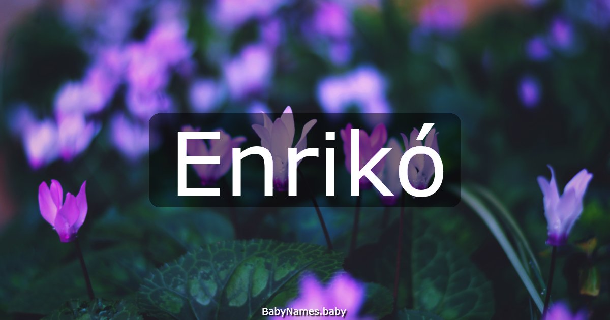 Enrikó