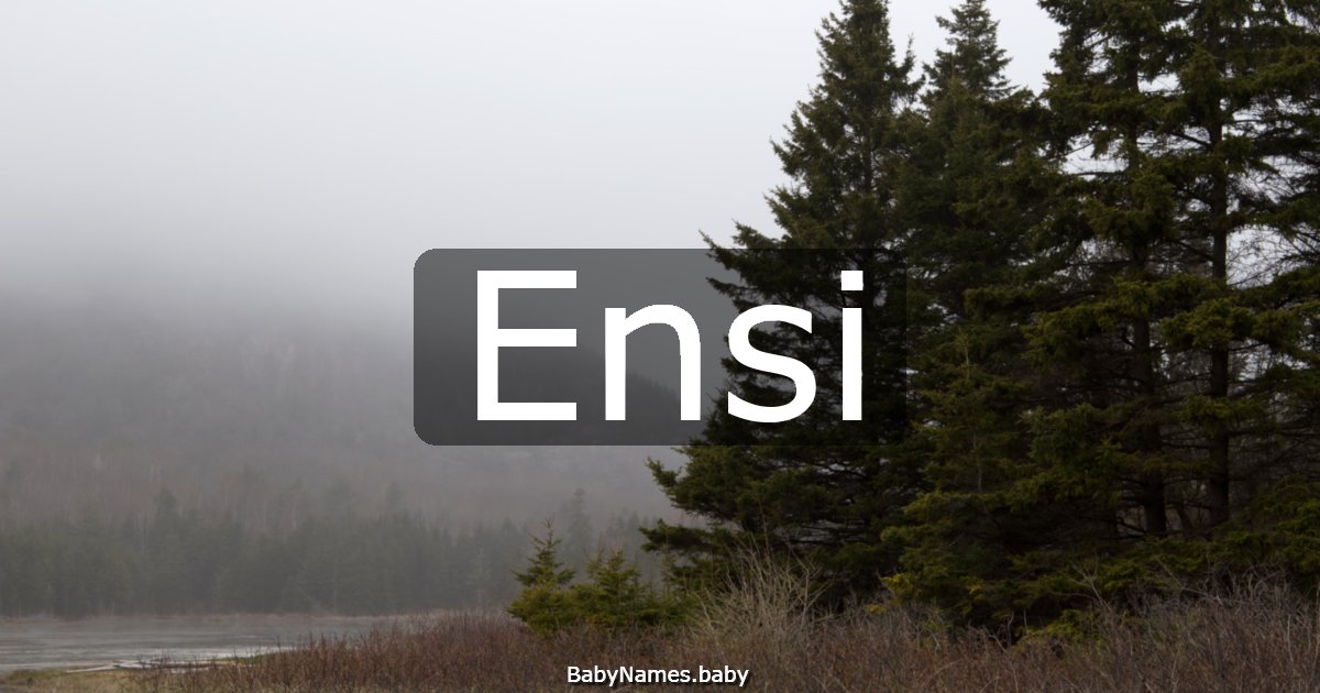 Ensi