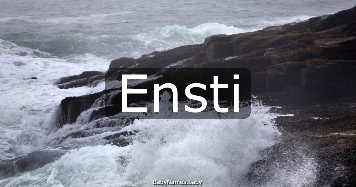 Ensti