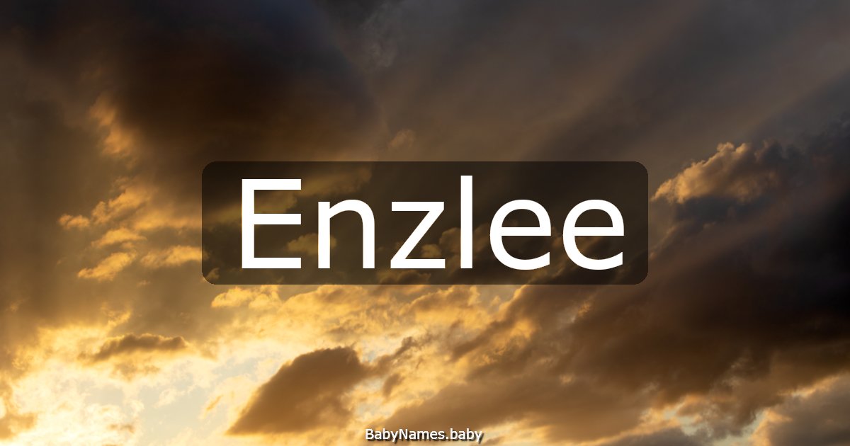 Enzlee