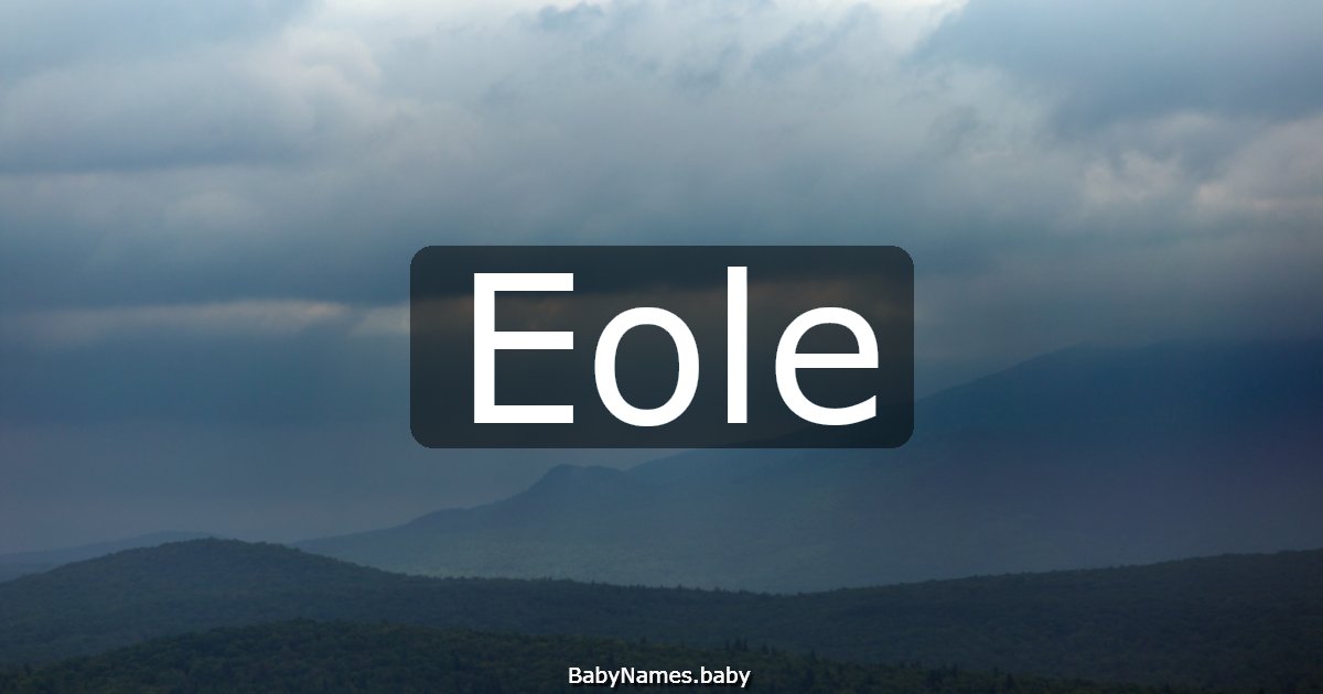 Eole