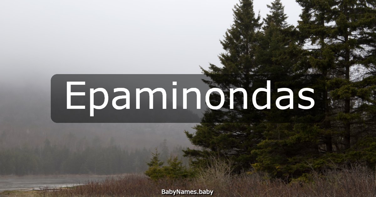 Epaminondas