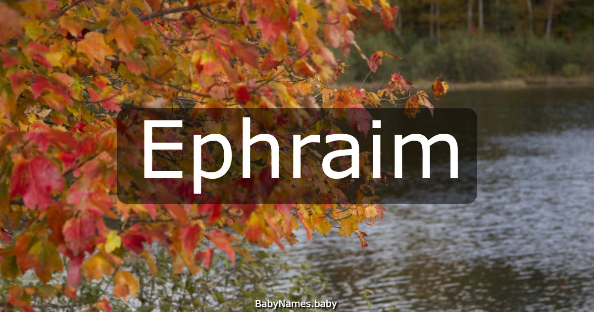 Ephraim