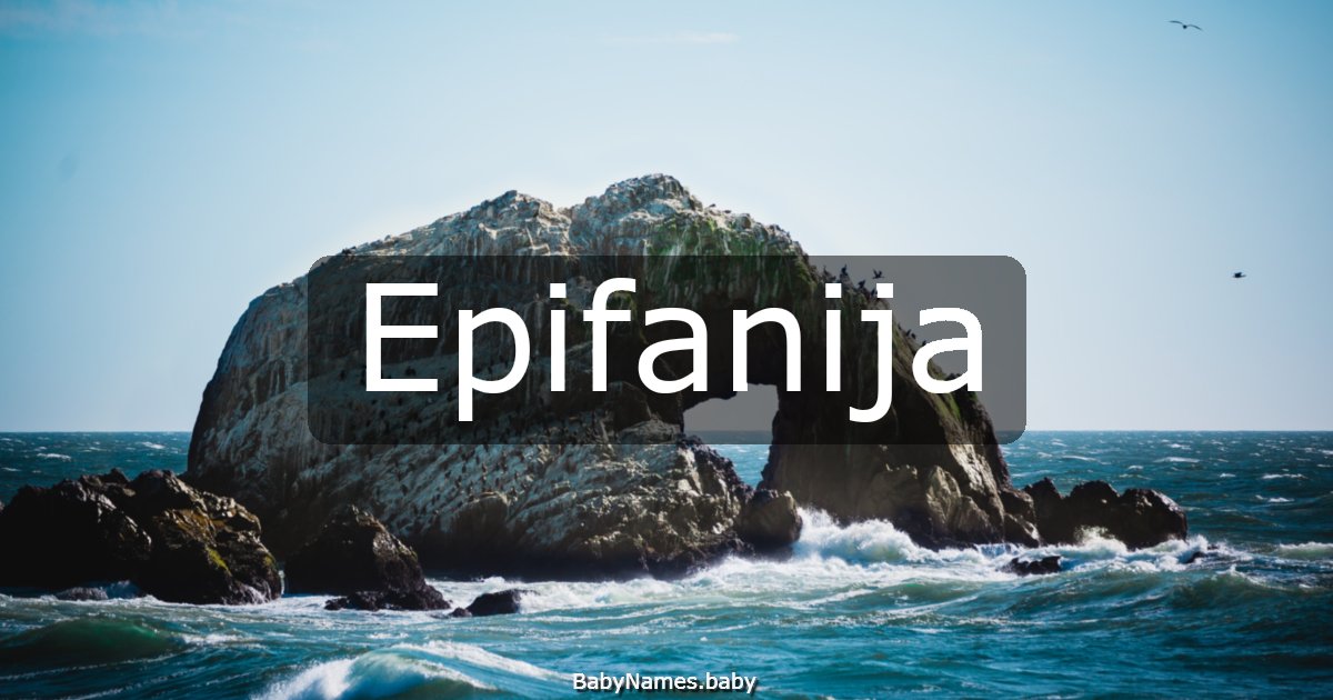 Epifanija