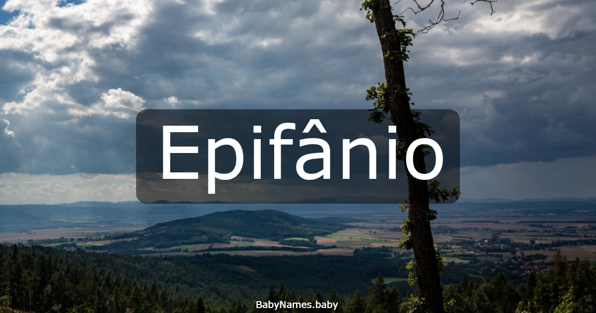 Epifânio