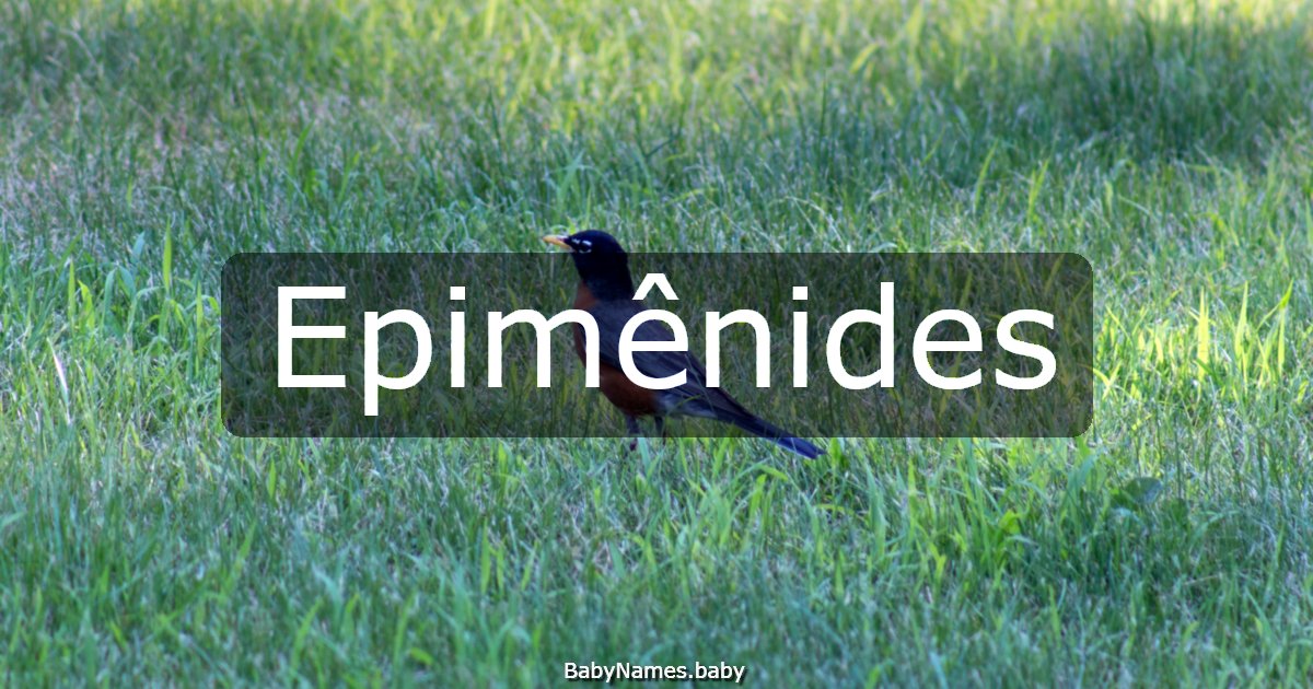 Epimênides