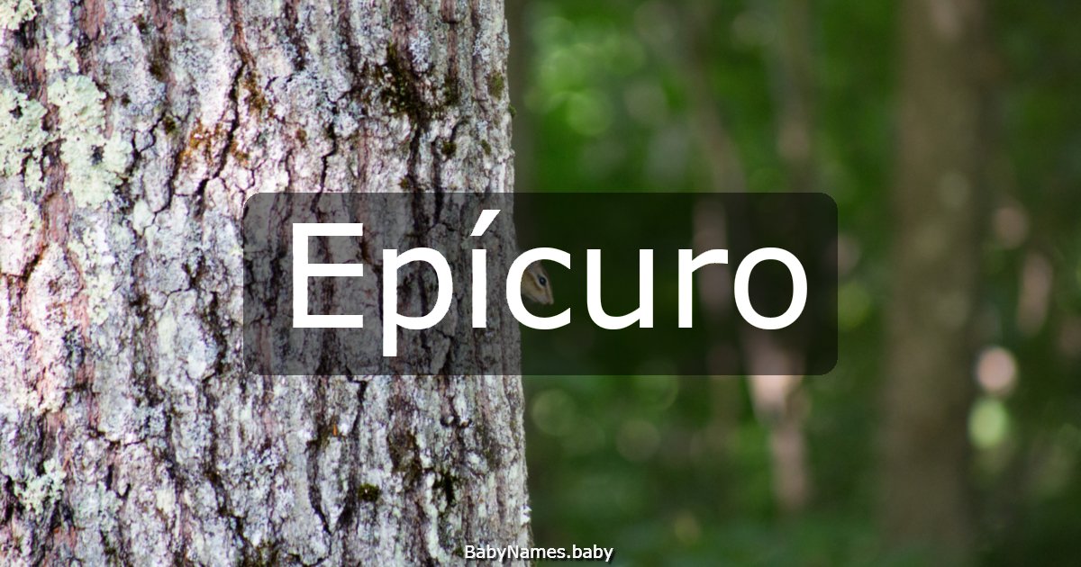 Epícuro