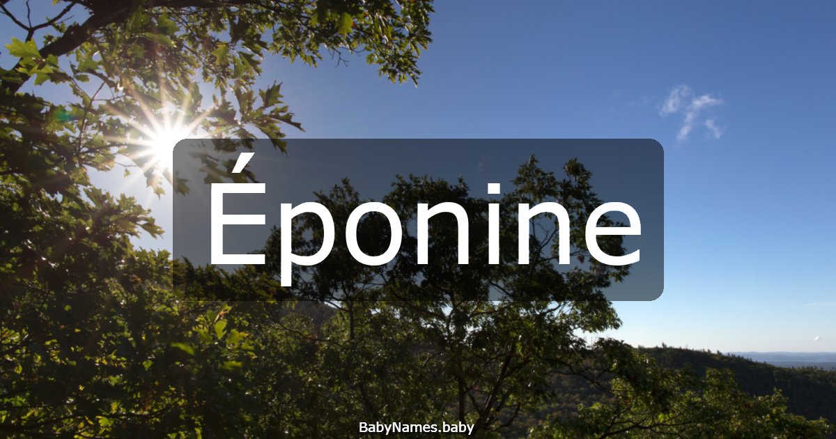 Éponine
