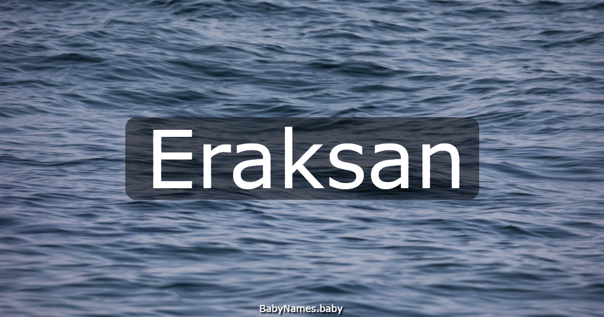 Eraksan