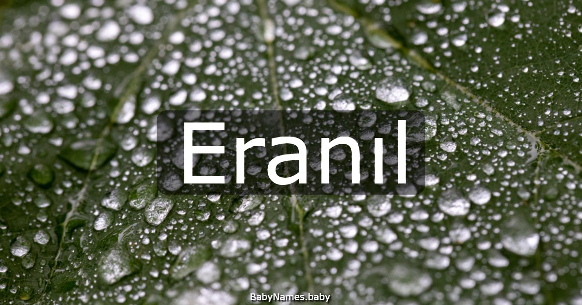 Eranıl