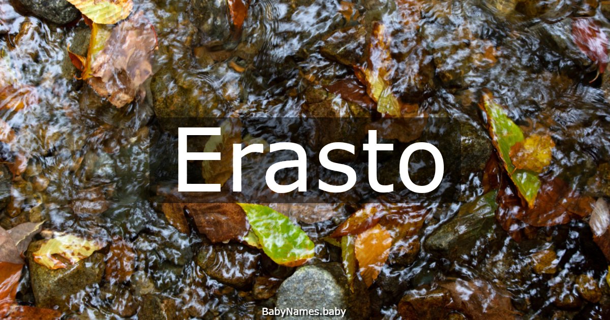Erasto