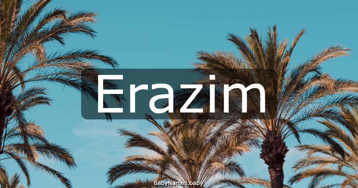 Erazim