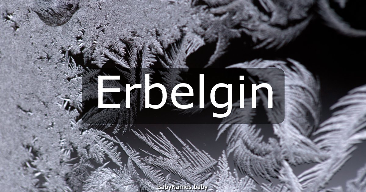 Erbelgin