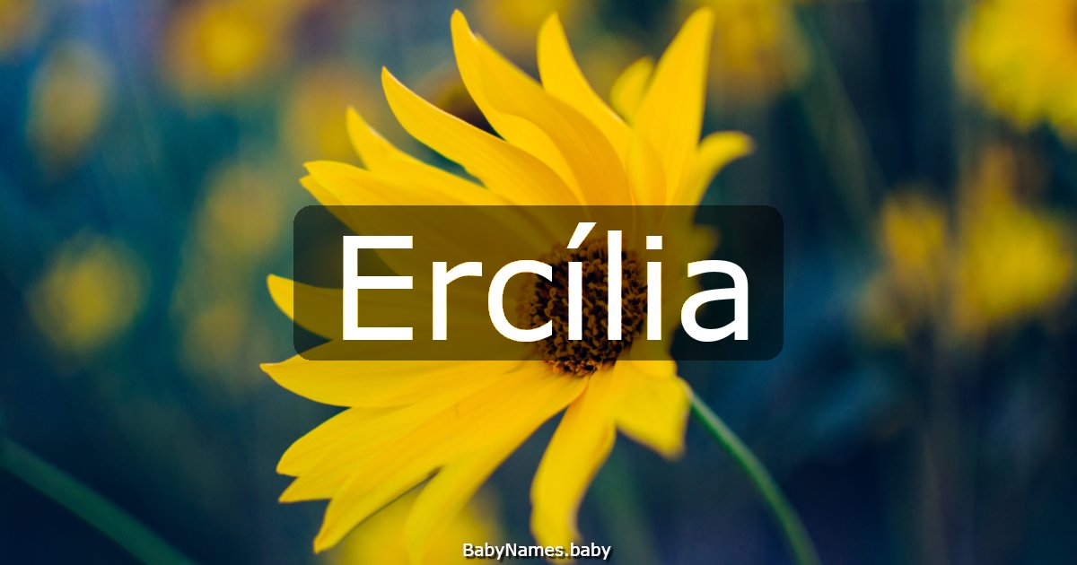 Ercília