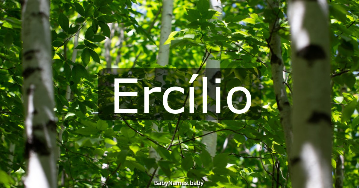Ercílio