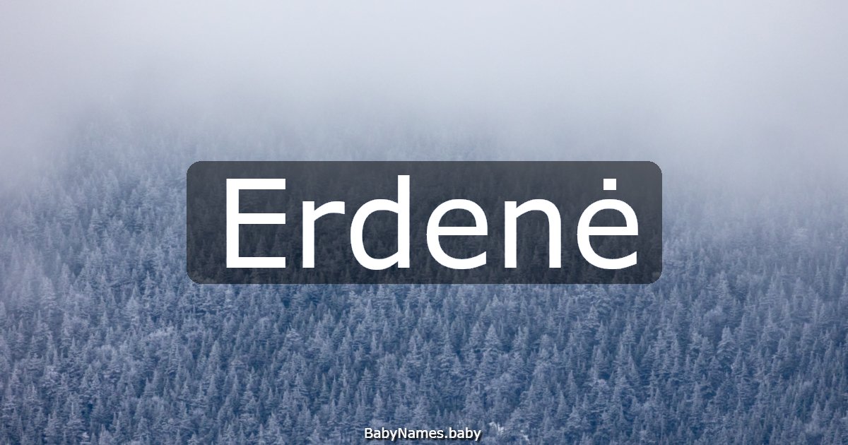 Erdenė