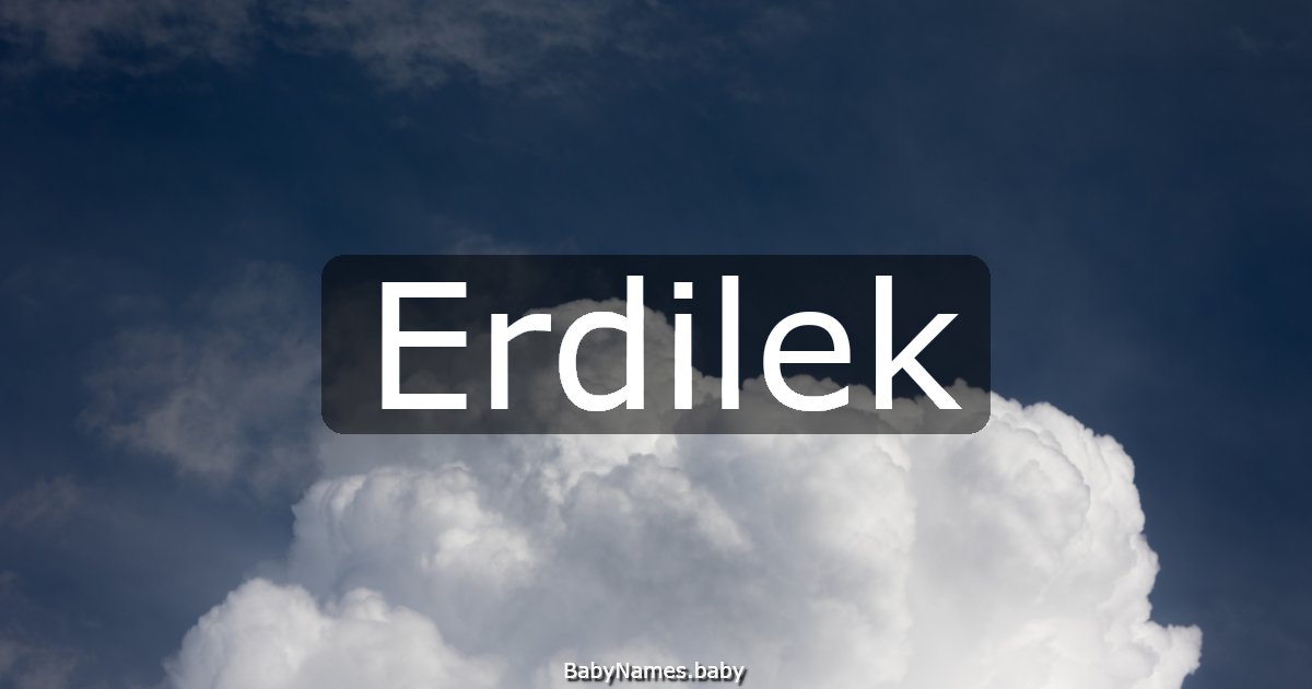 Erdilek