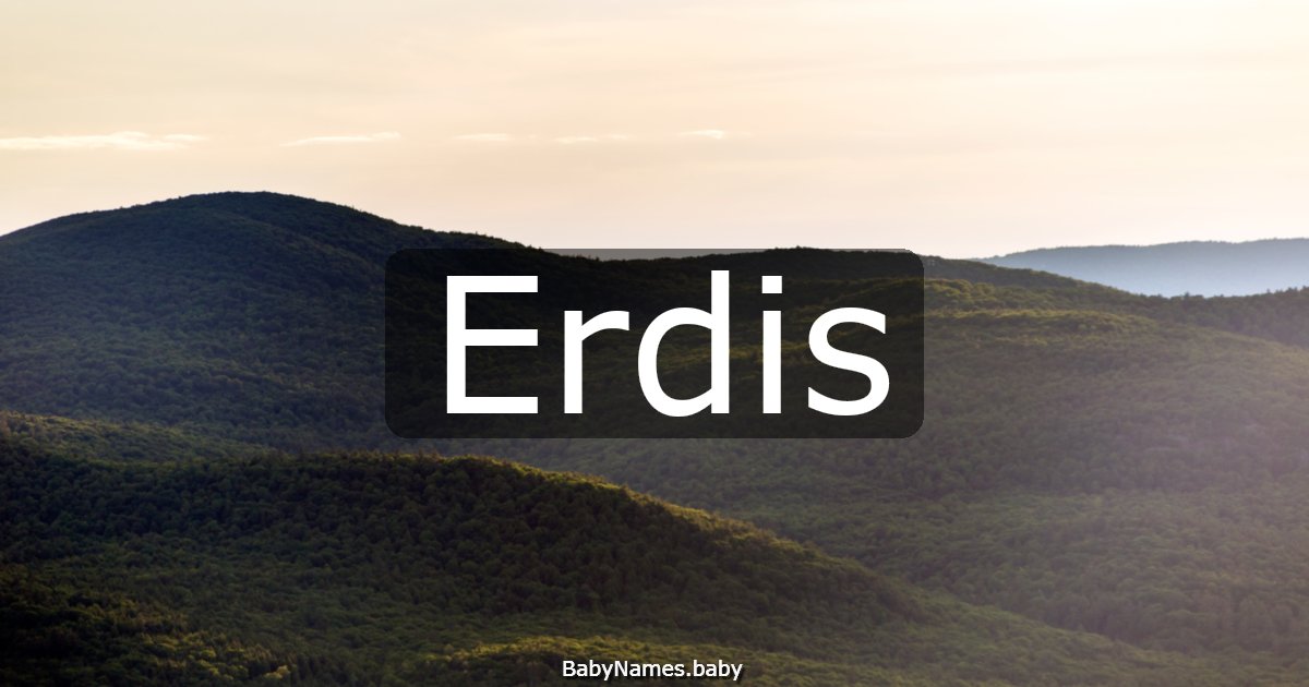Erdis