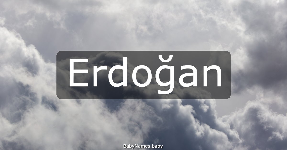 Erdoğan