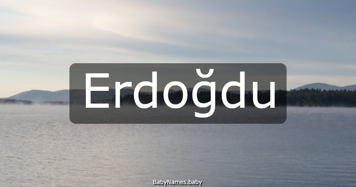 Erdoğdu