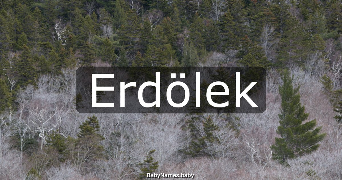 Erdölek
