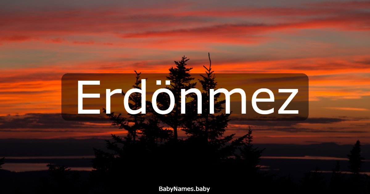 Erdönmez