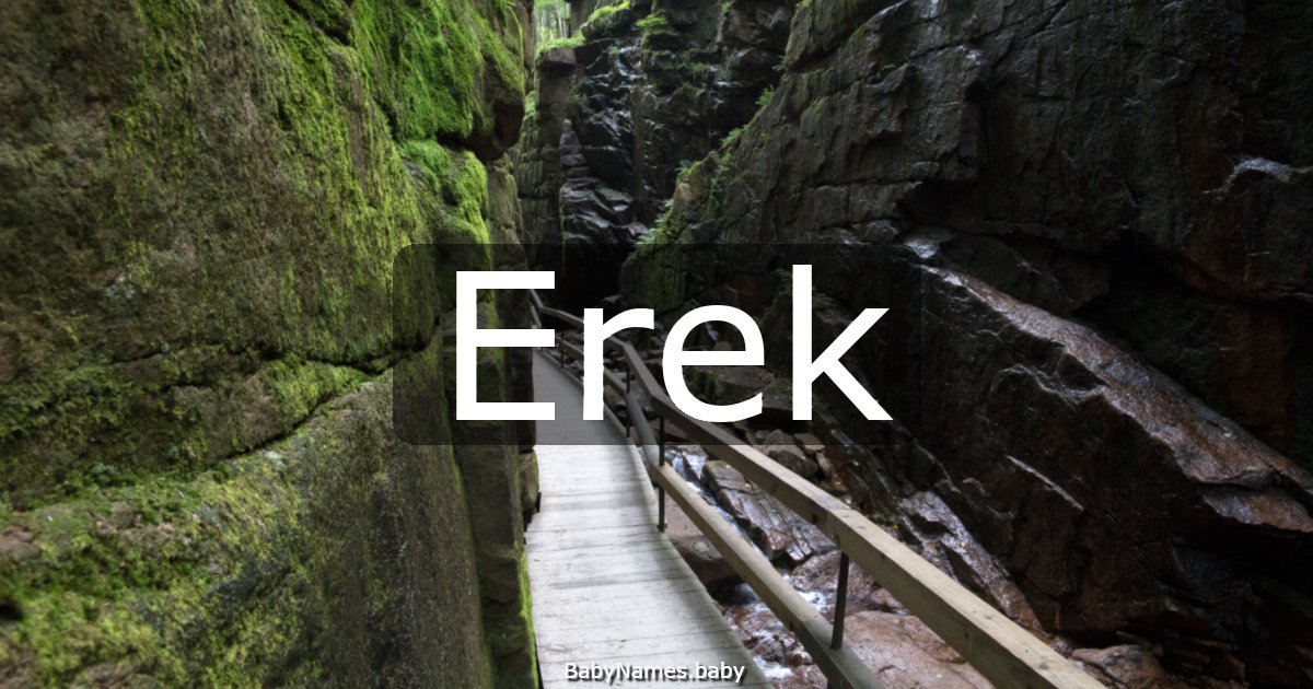 Erek