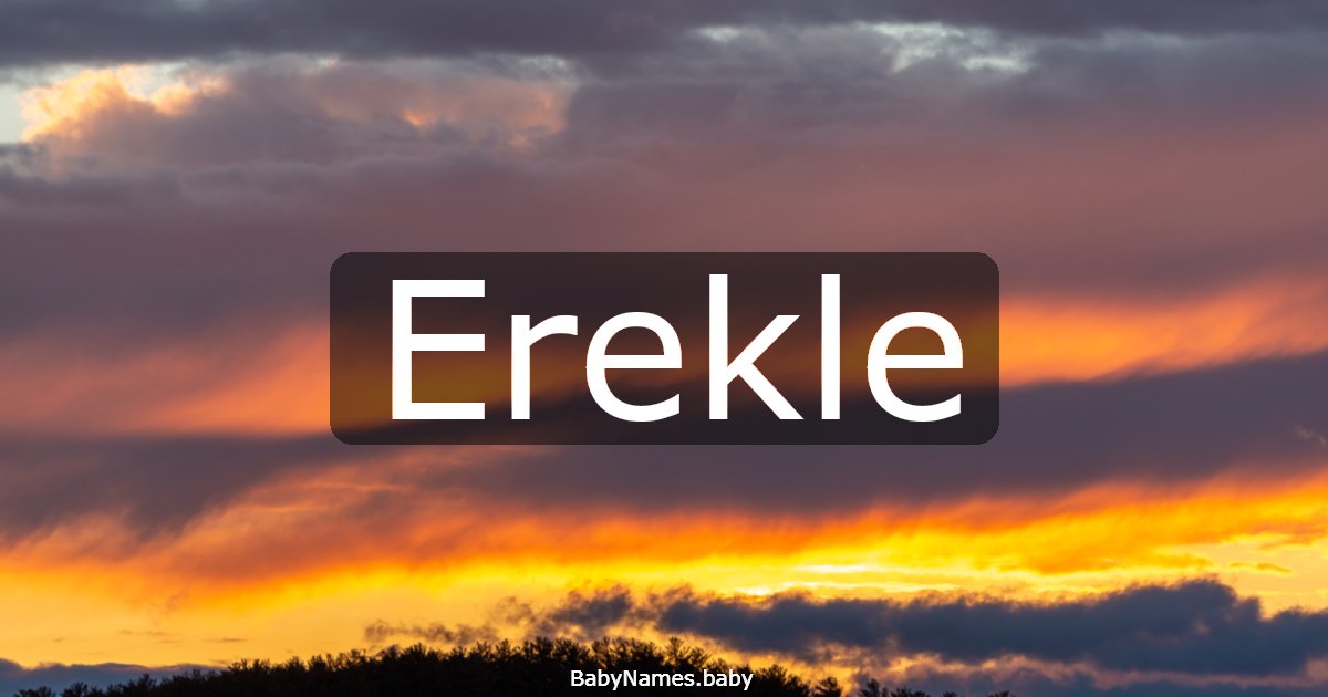 Erekle