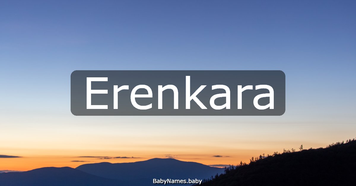 Erenkara