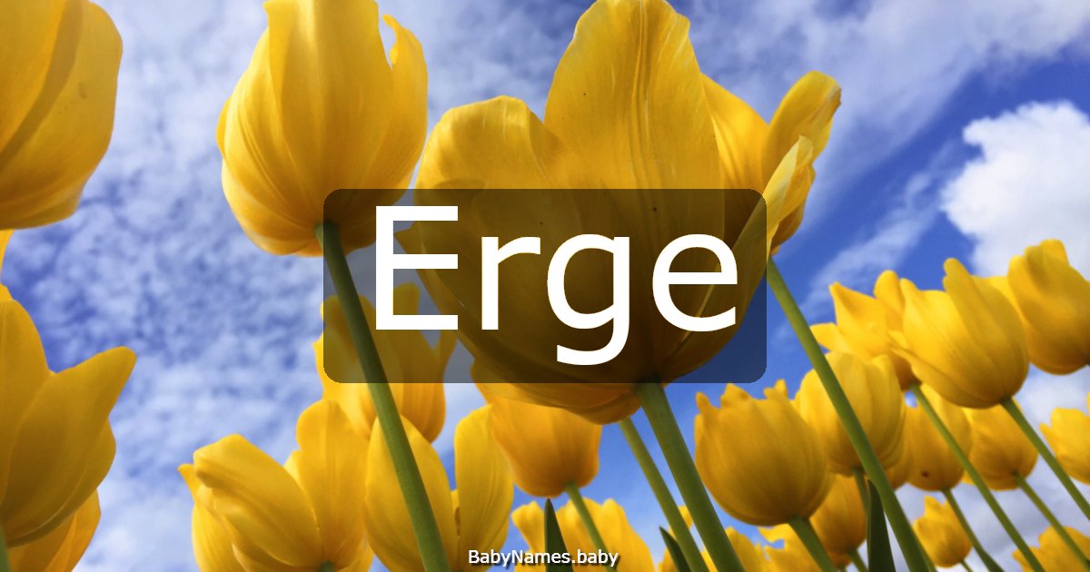 Erge