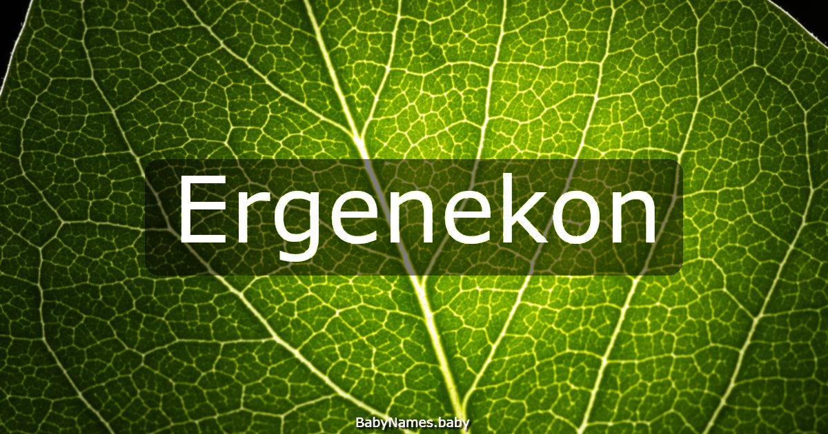 Ergenekon