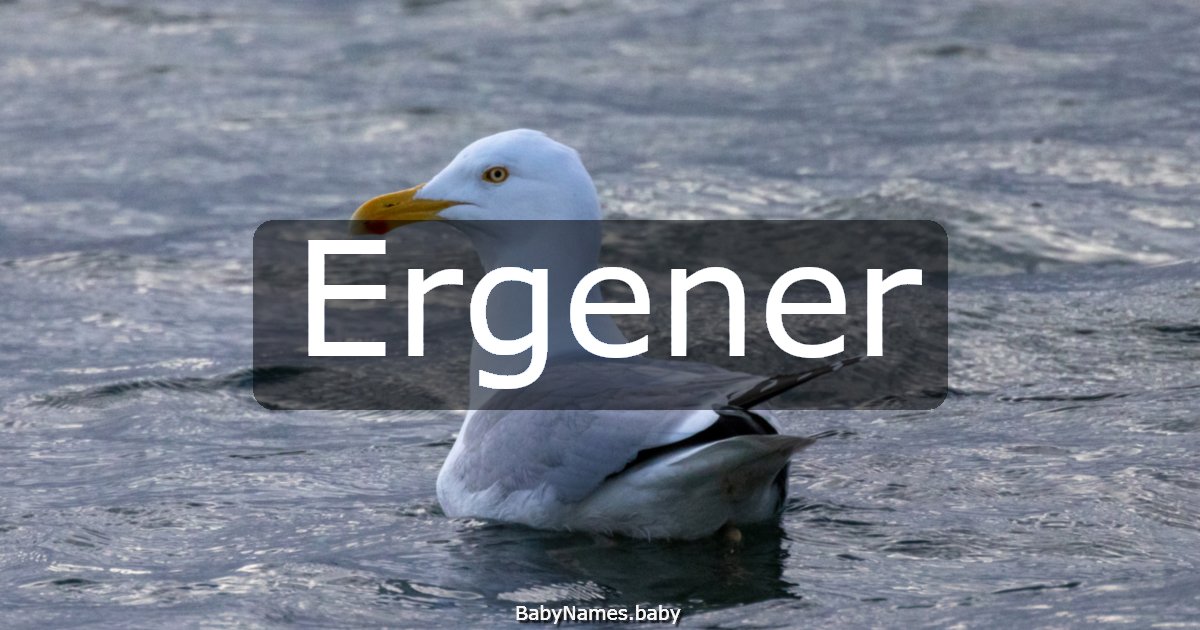 Ergener