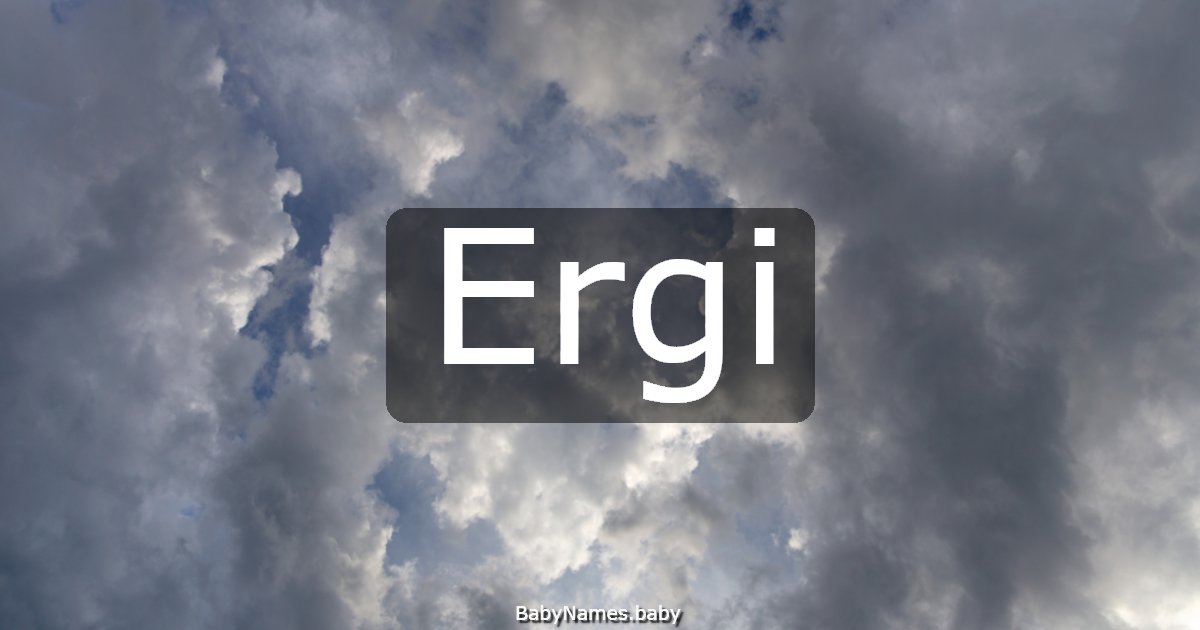 Ergi