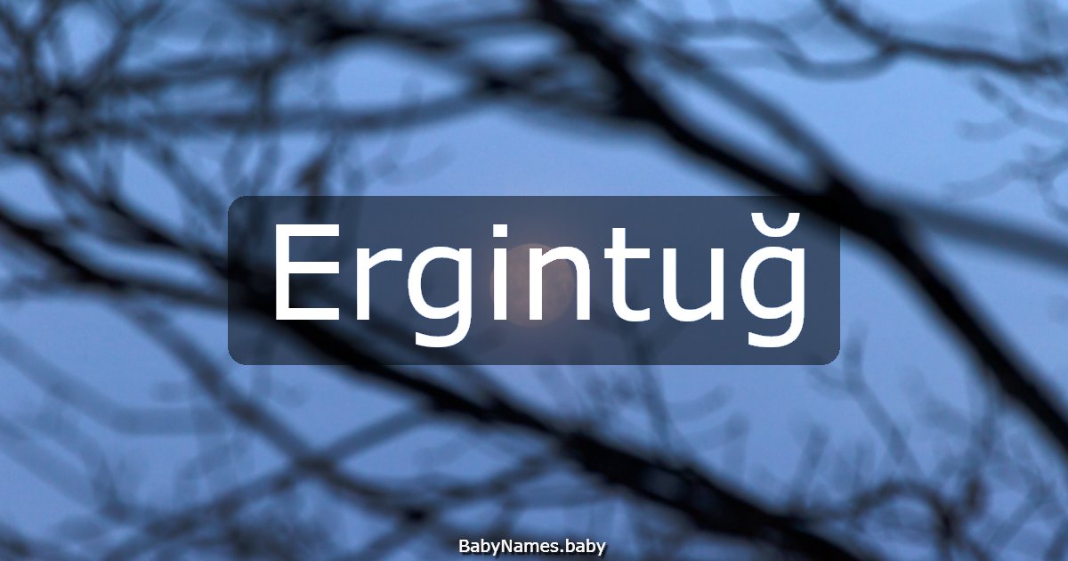 Ergintuğ