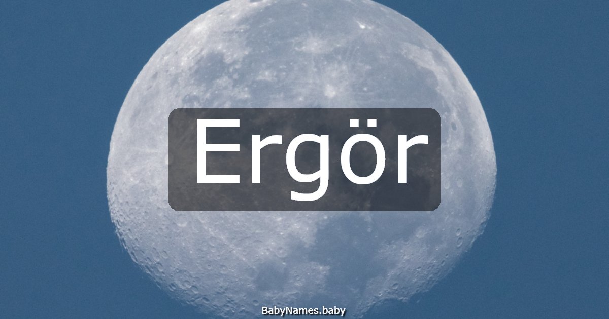 Ergör